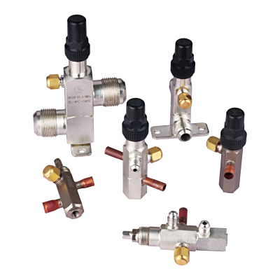 Steel vertical bracket valve